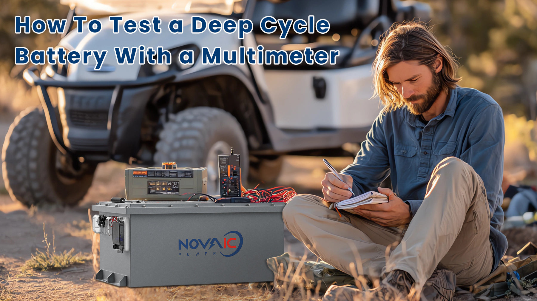 How To Test a Deep Cycle Battery With a Multimeter