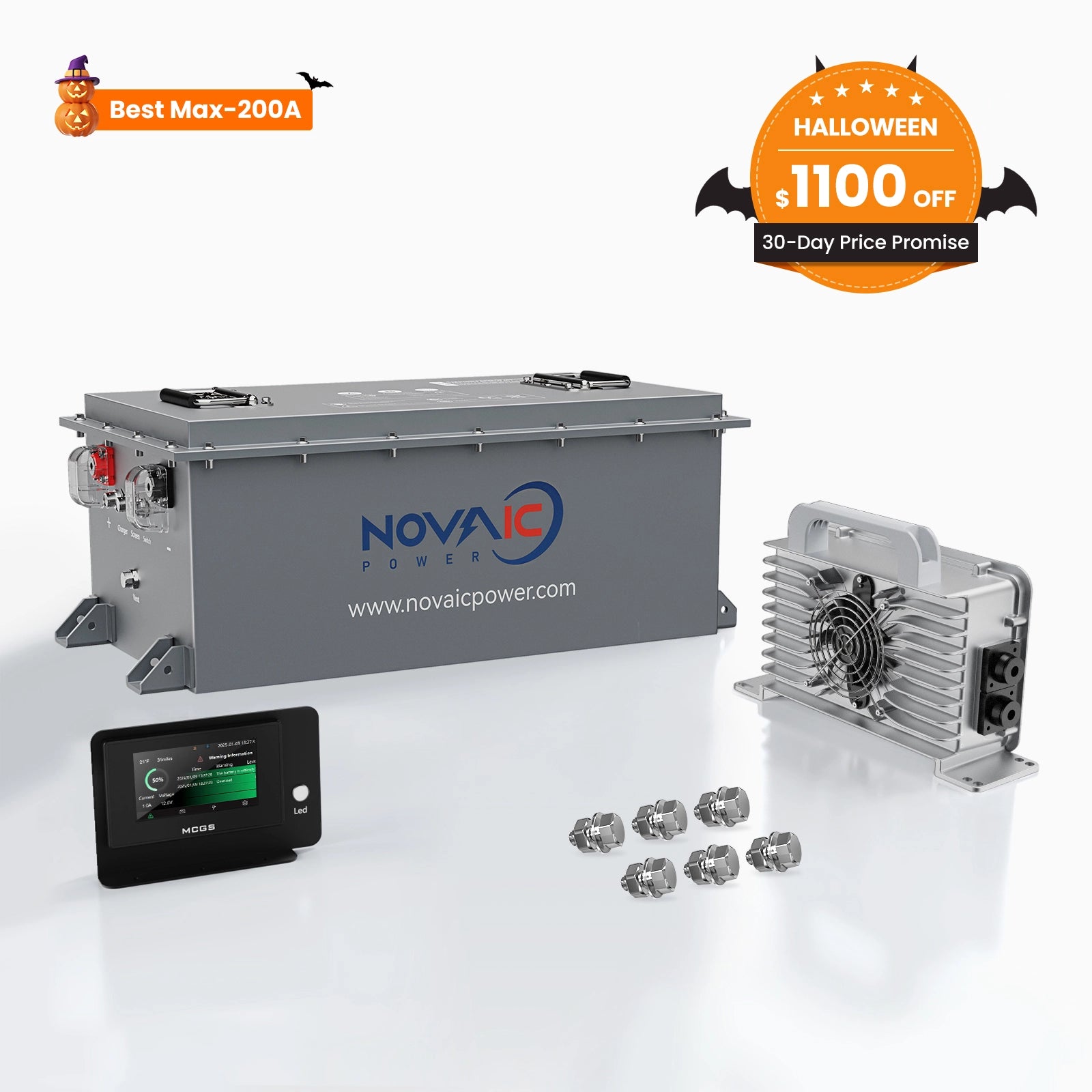 Novaic GR 48V 105Ah Lifepo4 Golf Cart Lithium Battery