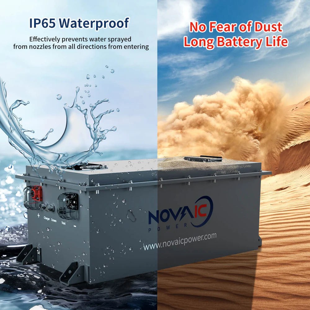 Novaic GR Plus 48V 105Ah Lifepo4 Golf Cart Lithium Battery