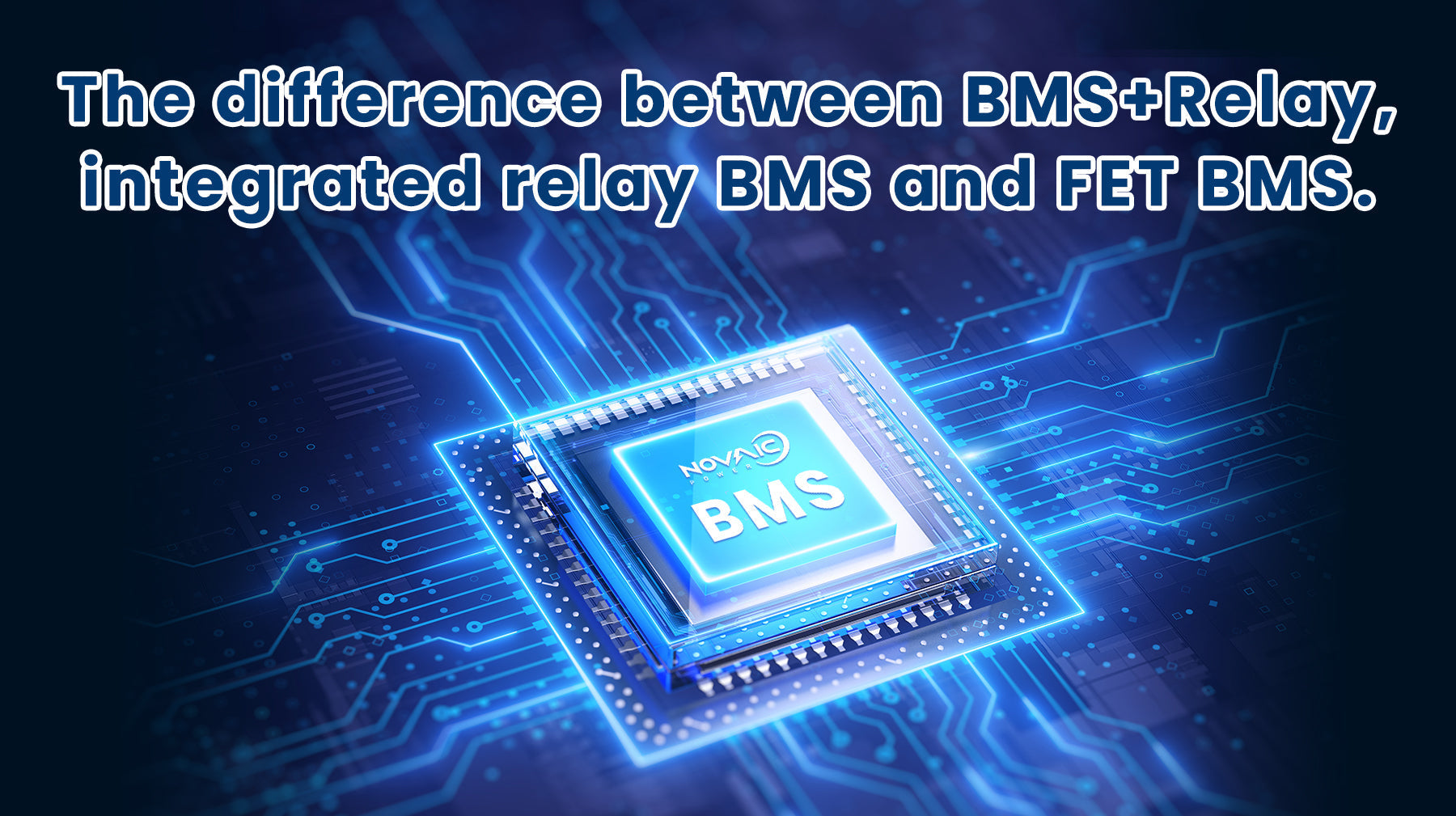The difference between BMS+Relay, integrated relay BMS and FET BMS.