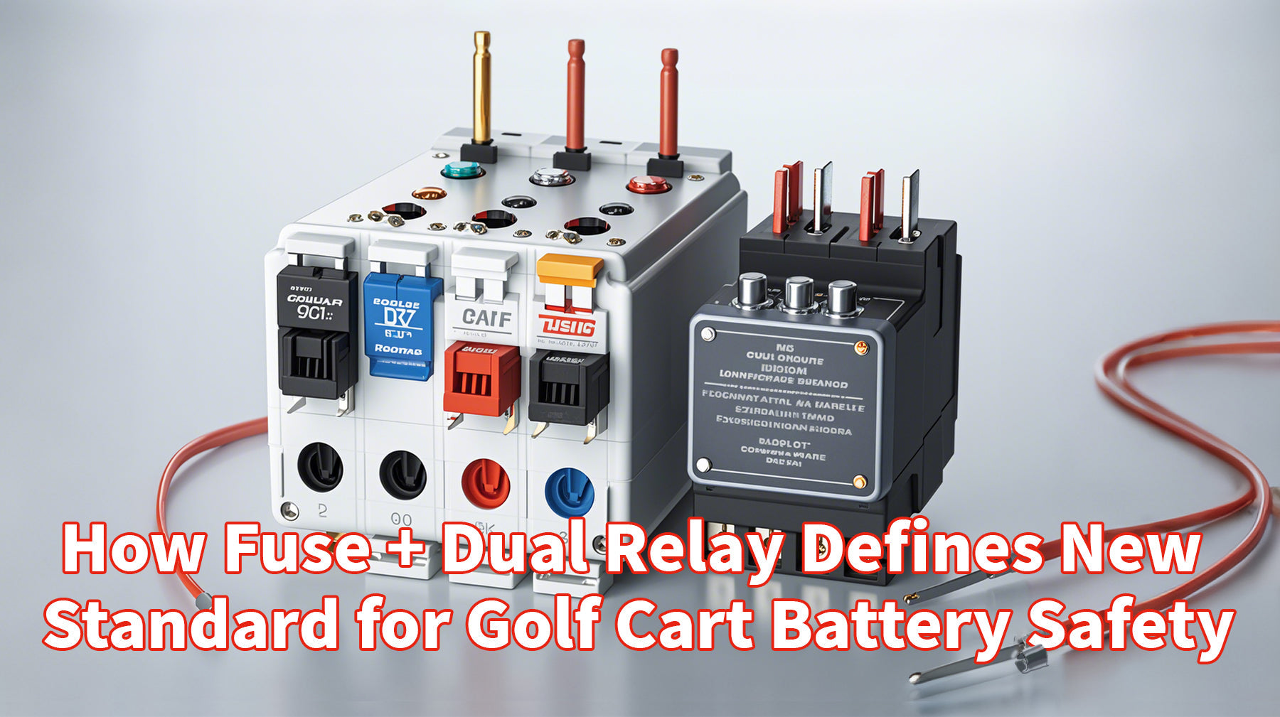 How Fuse + Dual Relay Defines New  Standard for Golf Cart Battery Safety