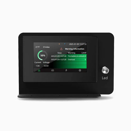 Novaic 48V 105Ah Golf Cart Battery Smart LCD Monitor for GR