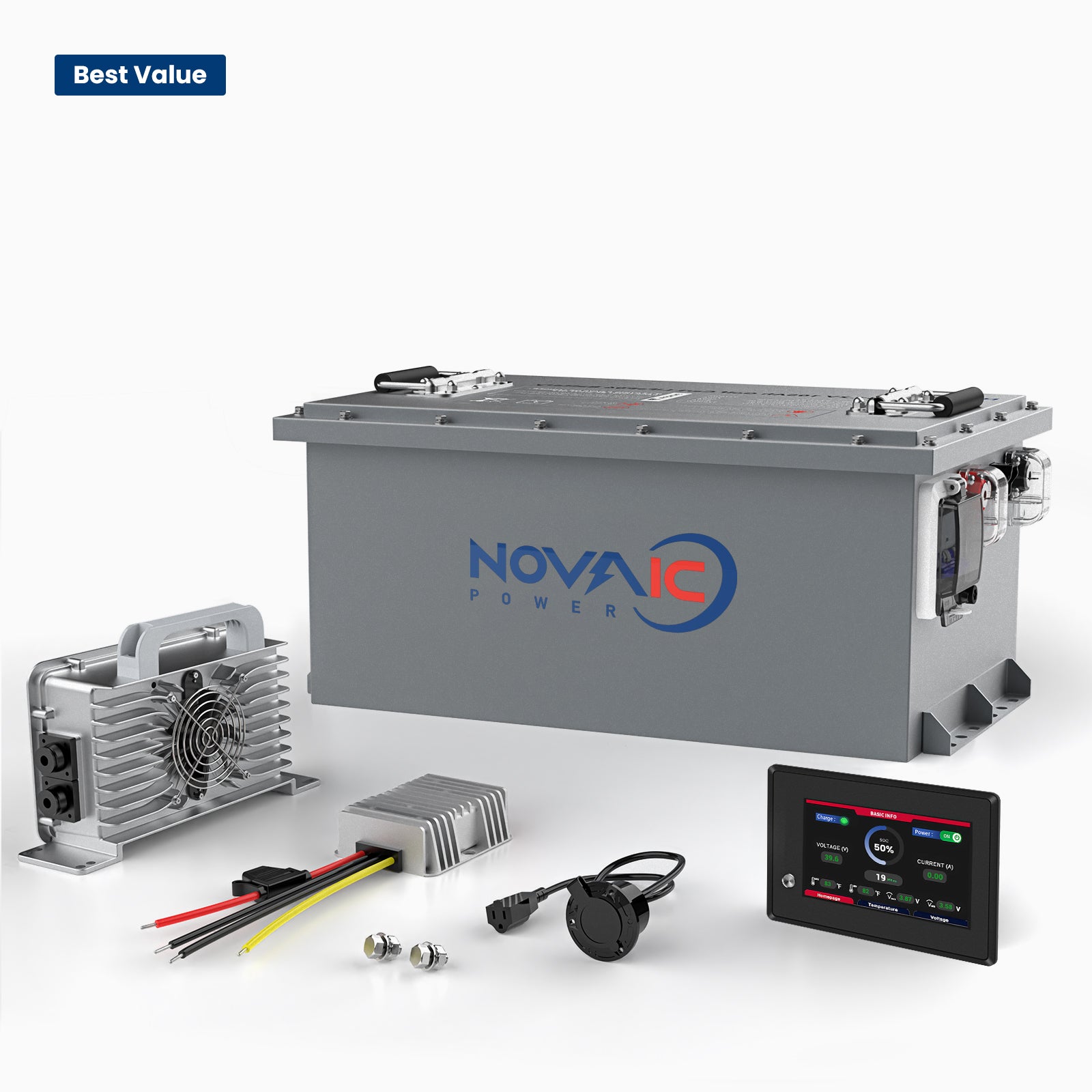 Novaic LT 36V 105Ah Lifepo4 Golf Cart Lithium Battery