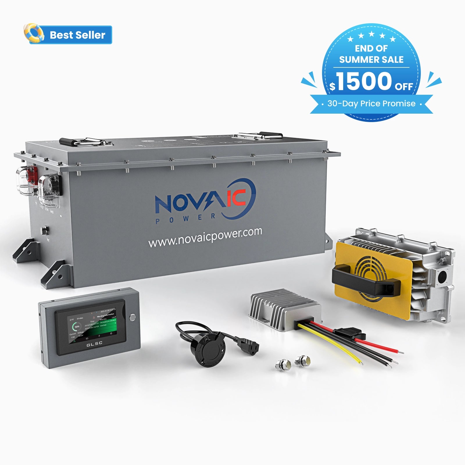 Novaic GR Plus 48V 105Ah Lifepo4 Golf Cart  Lithium  Battery