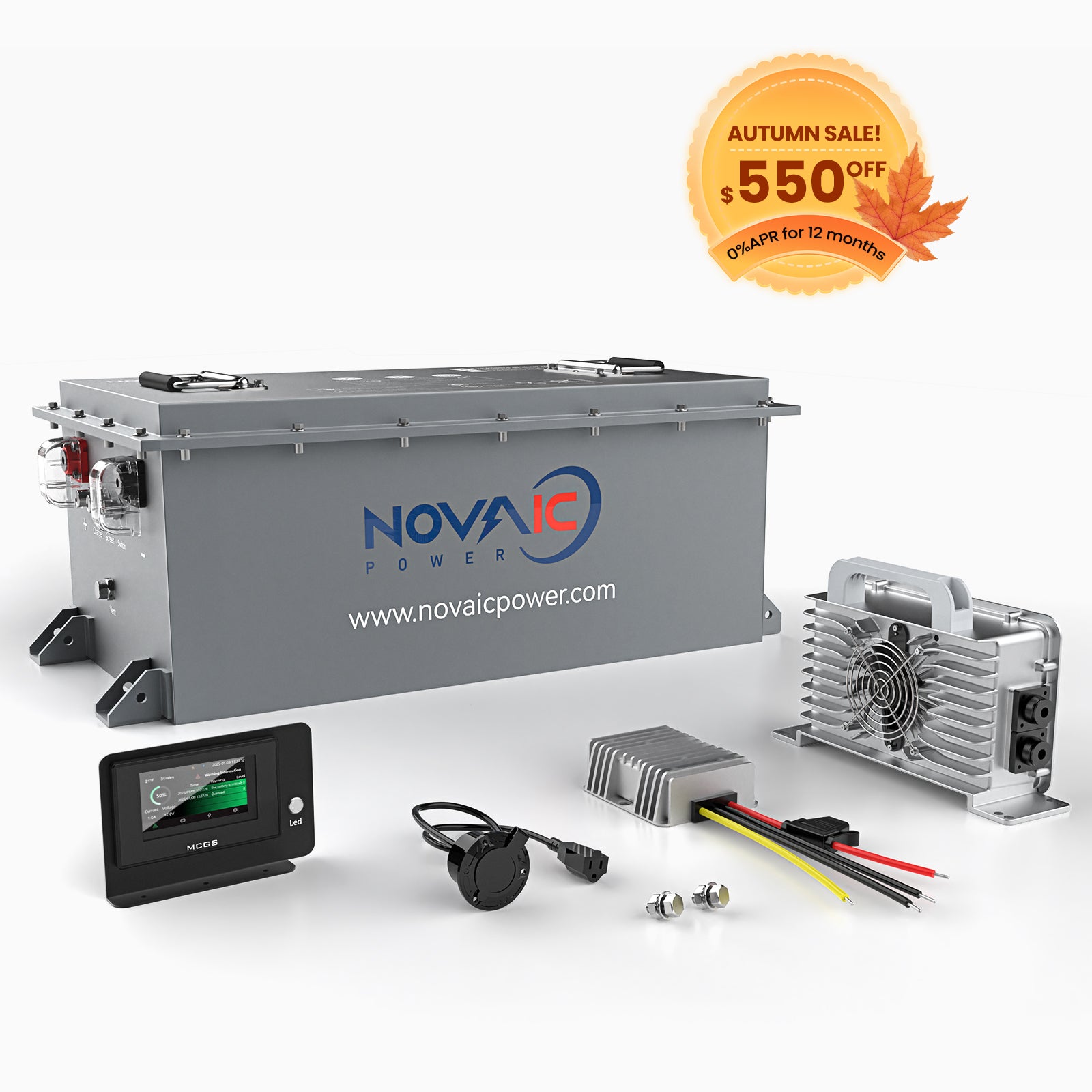 Novaic GR Plus 48V 105Ah Lifepo4 Golf Cart  Lithium  Battery