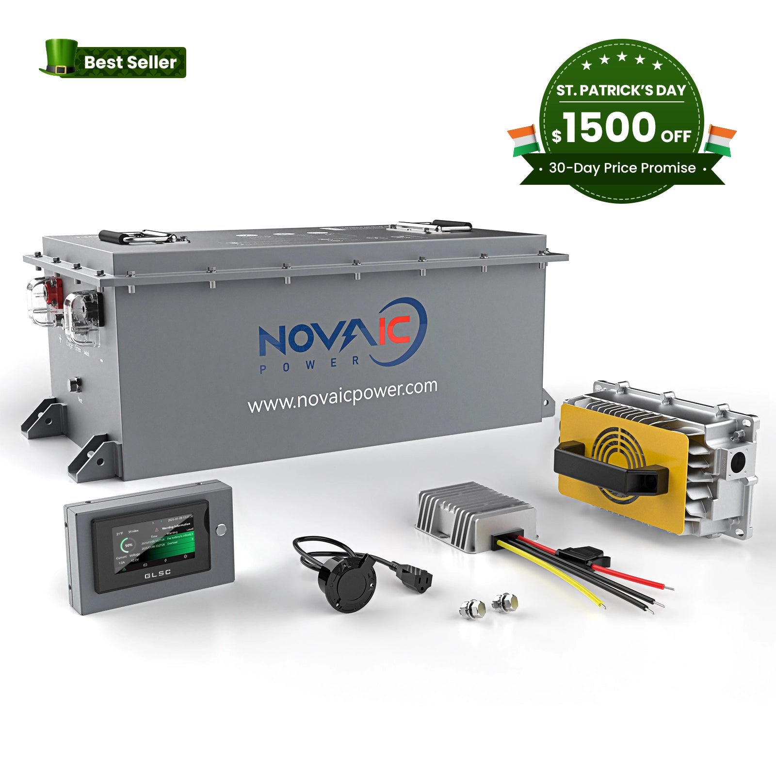 Novaic GR Plus 48V 105Ah Lifepo4 Golf Cart  Lithium  Battery