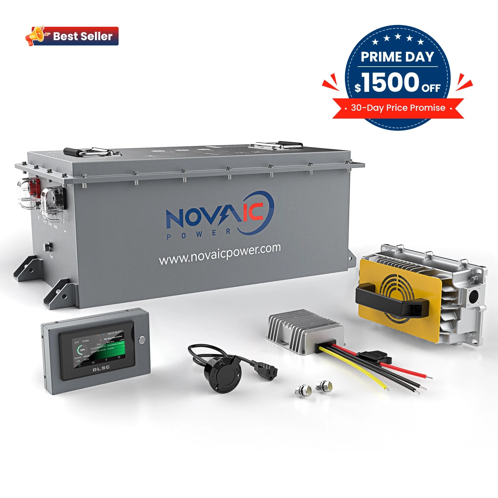 Novaic GR Plus 48V 105Ah Lifepo4 Golf Cart  Lithium  Battery