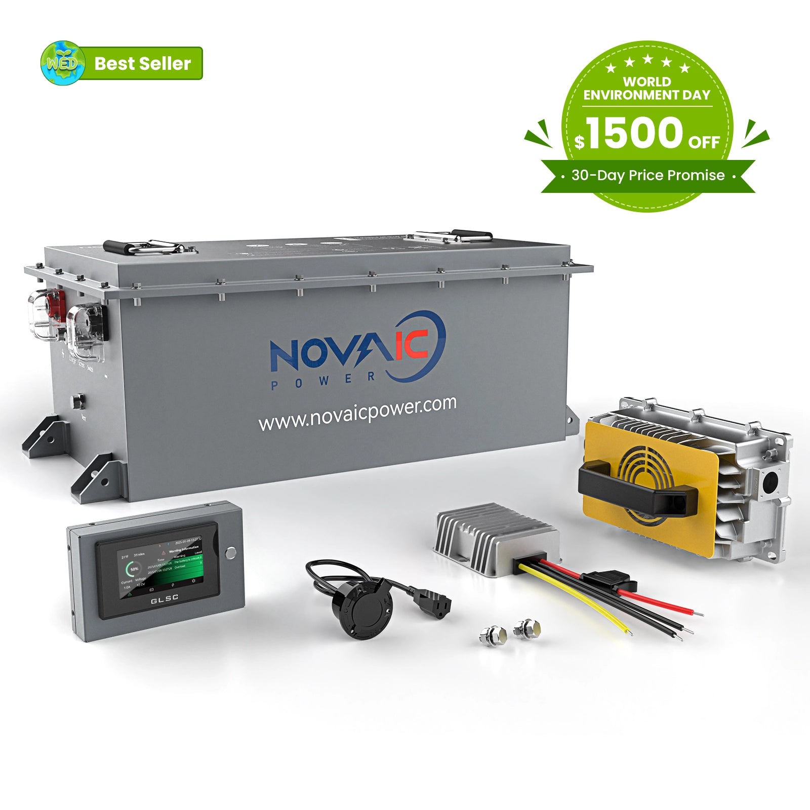 Novaic GR Plus 48V 105Ah Lifepo4 Golf Cart  Lithium  Battery
