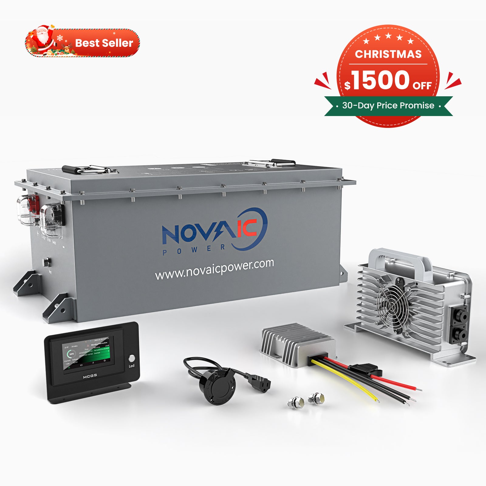 Novaic GR Plus 48V 105Ah Lifepo4 Golf Cart  Lithium  Battery