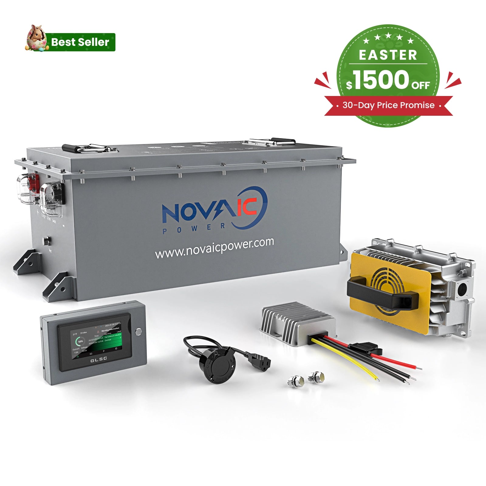 Novaic GR Plus 48V 105Ah Lifepo4 Golf Cart  Lithium  Battery