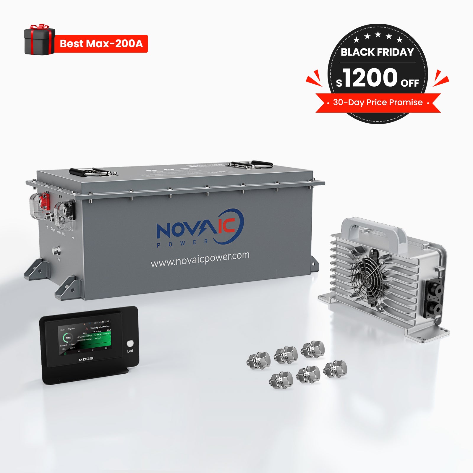 Novaic GR 48V 105Ah Lifepo4 Golf Cart Lithium Battery