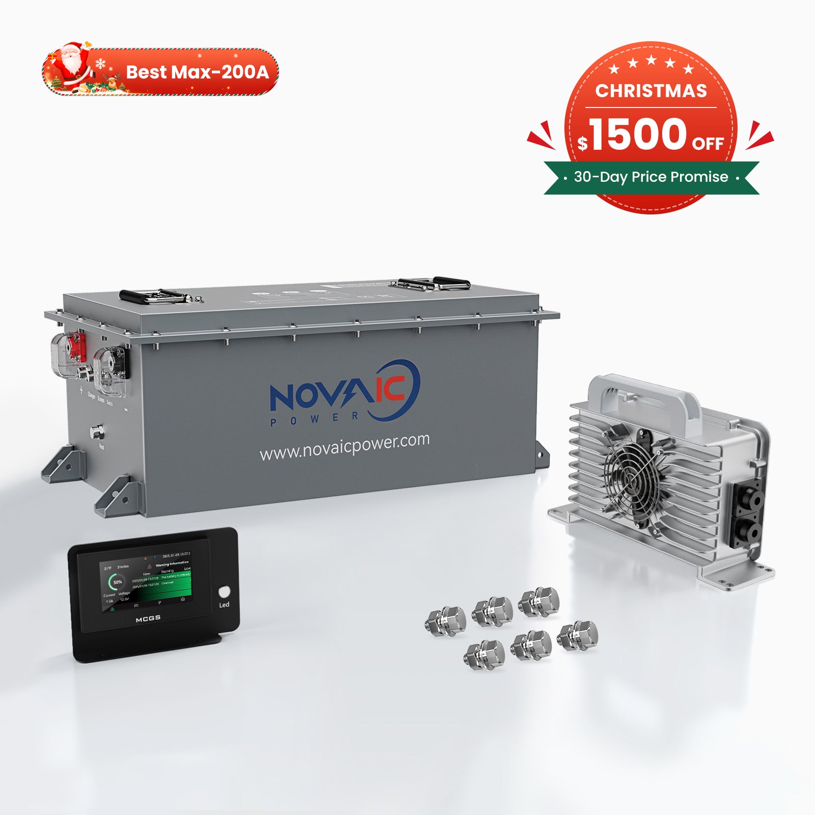 Novaic GR 48V 105Ah Lifepo4 Golf Cart Lithium Battery