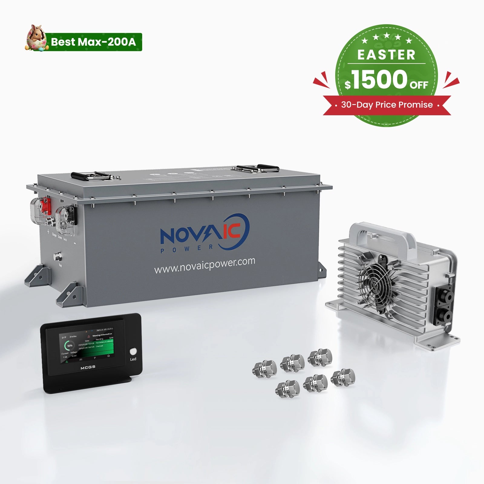 Novaic GR 48V 105Ah Lifepo4 Golf Cart Lithium Battery