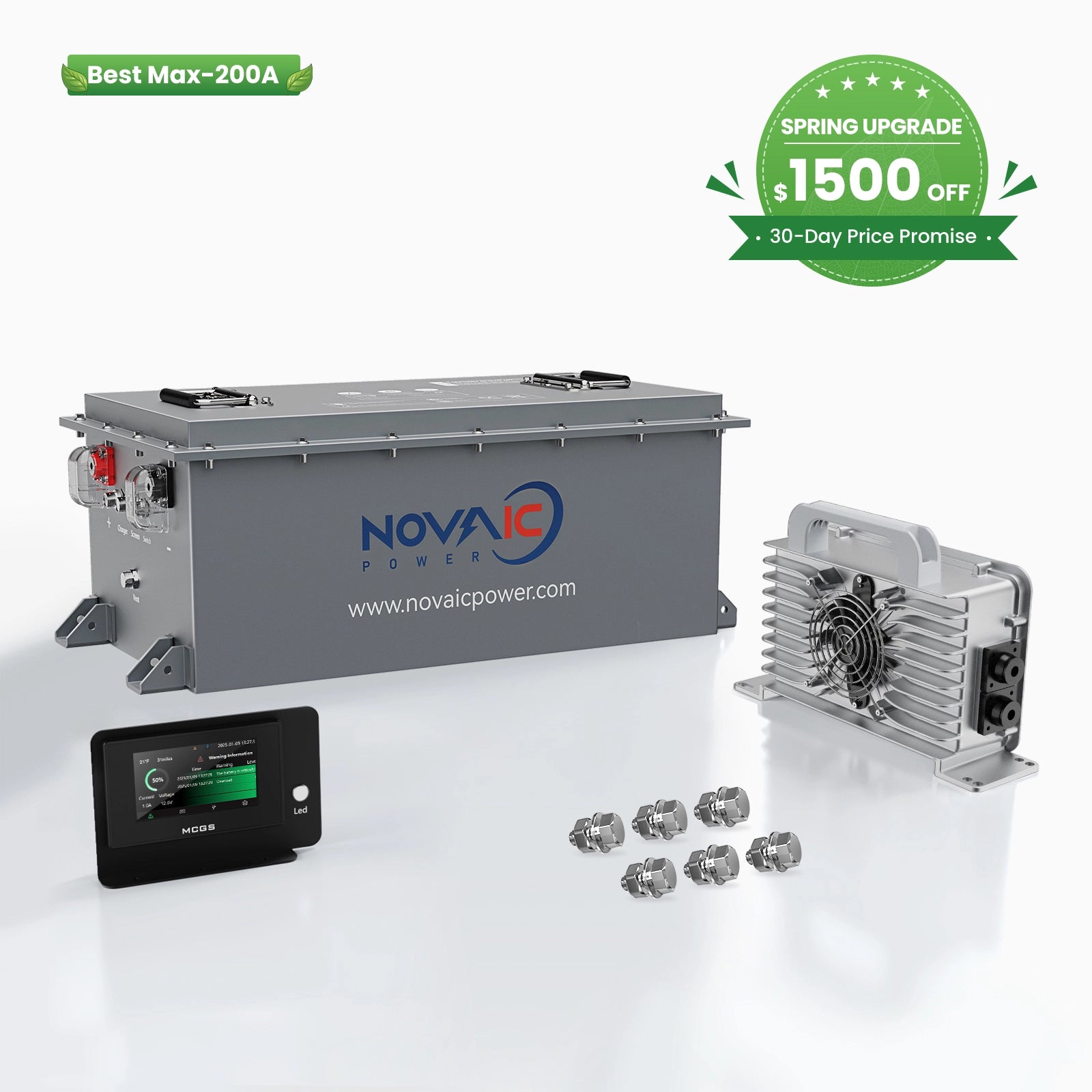 Novaic GR 48V 105Ah Lifepo4 Golf Cart Lithium Battery