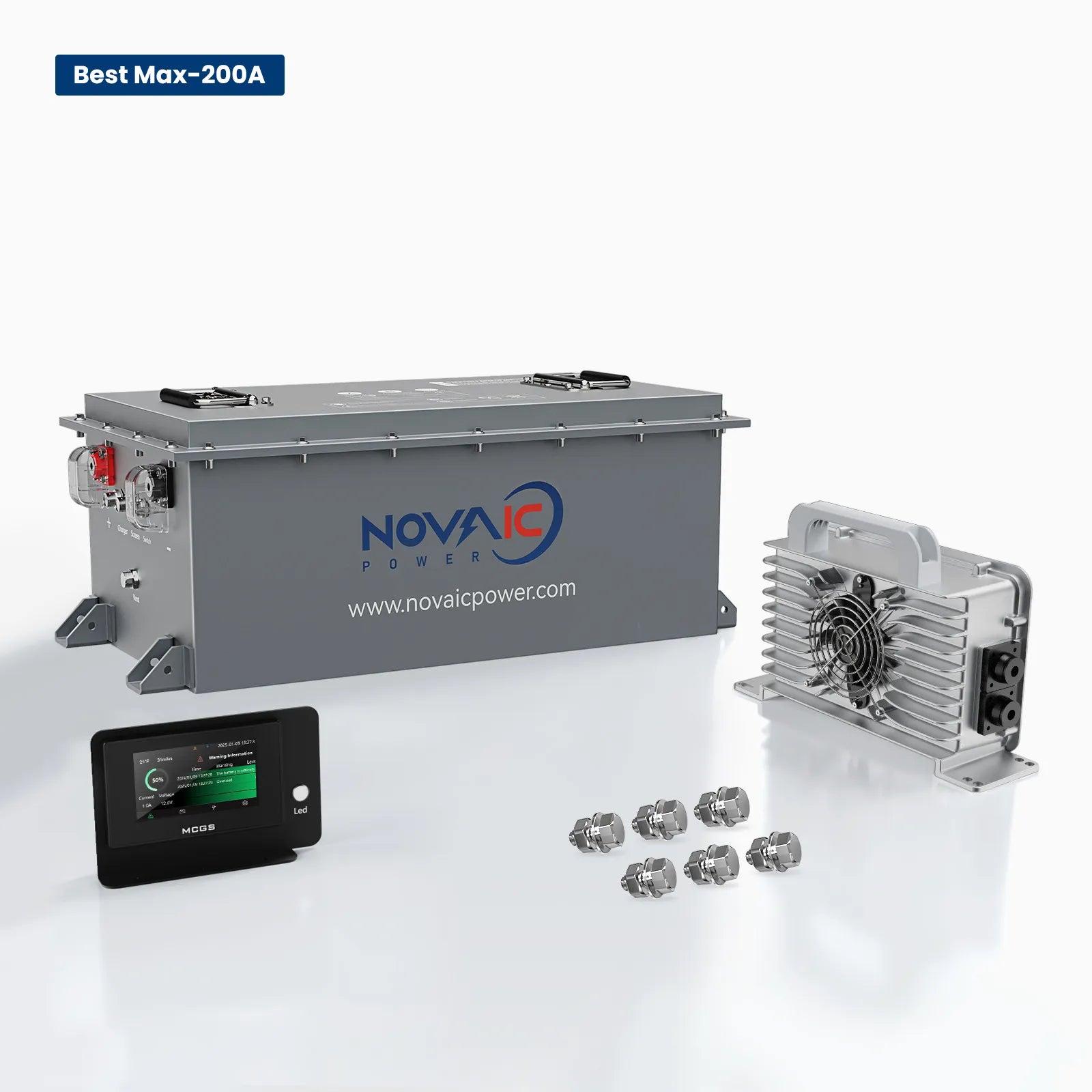 Novaic GR 48V 105Ah Lifepo4 Golf Cart Lithium Battery - Novaic