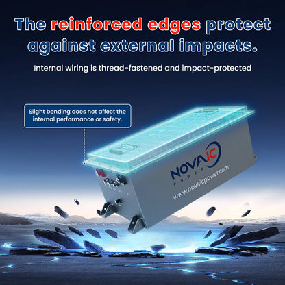 Novaic GR 48V 105Ah Lifepo4 Golf Cart Lithium Battery - Novaic