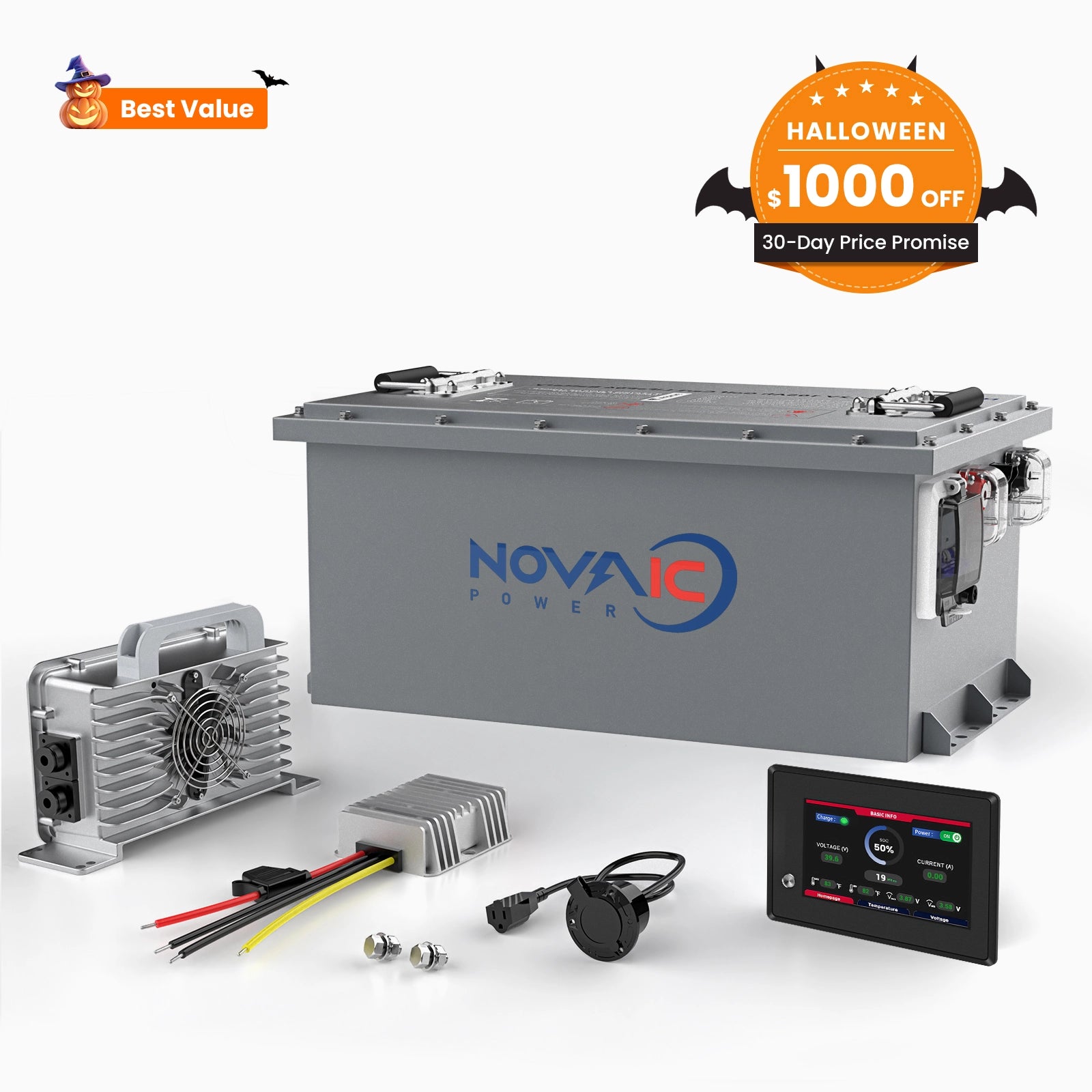 Novaic LT 48V 105Ah Lifepo4 Golf Cart Lithium Battery