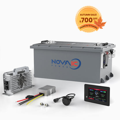 Novaic LT 36/48V 105Ah Lifepo4 Golf Cart Lithium Battery