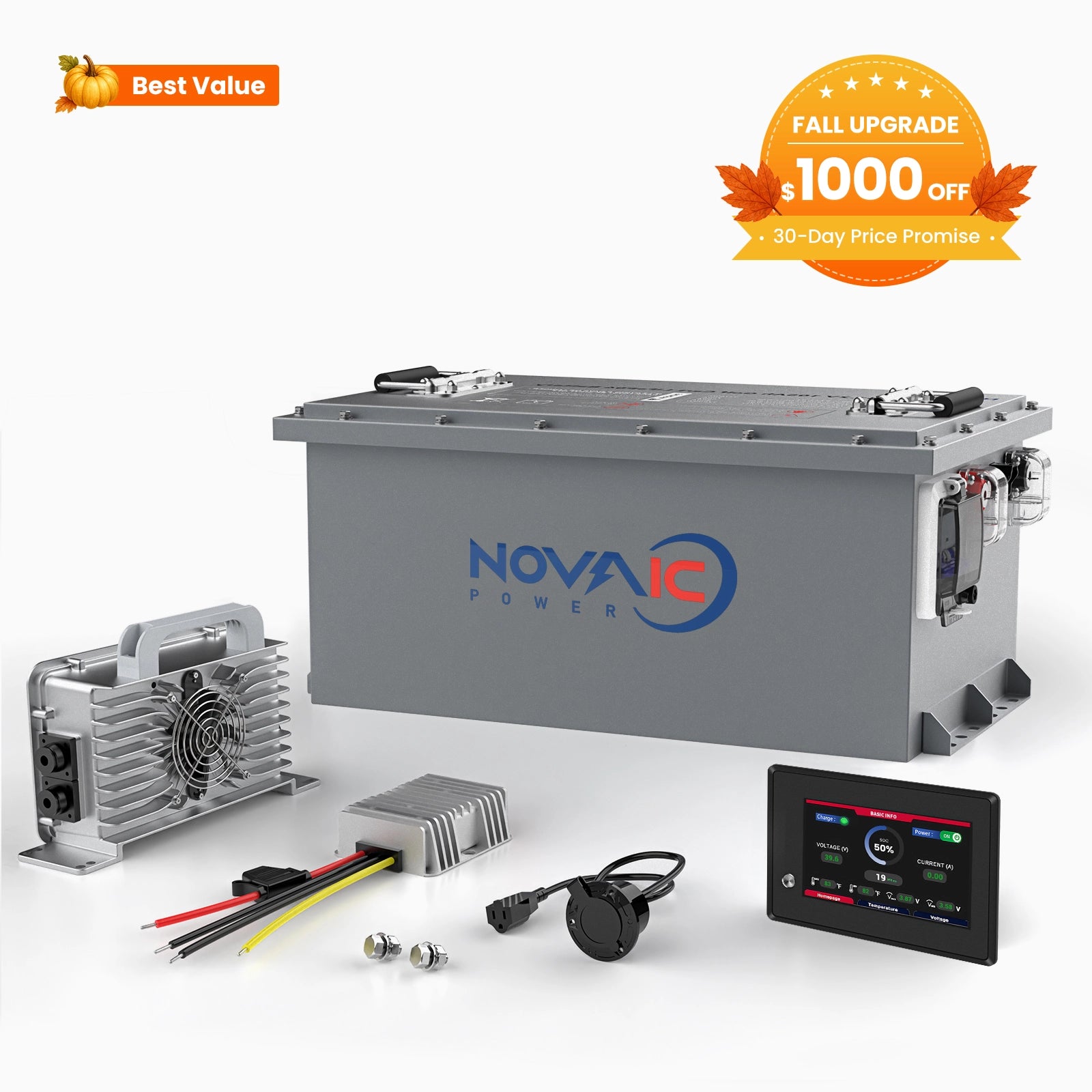 Novaic LT 48V 105Ah Lifepo4 Golf Cart Lithium Battery