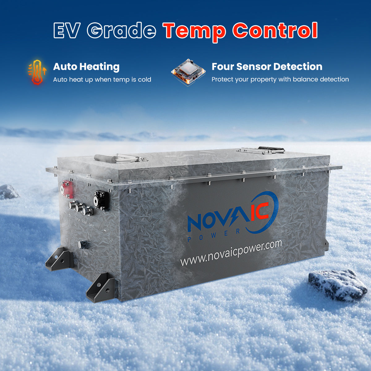 🔥Novaic GR Plus 48V 105Ah Lifepo4 Golf Cart  Lithium  Battery
